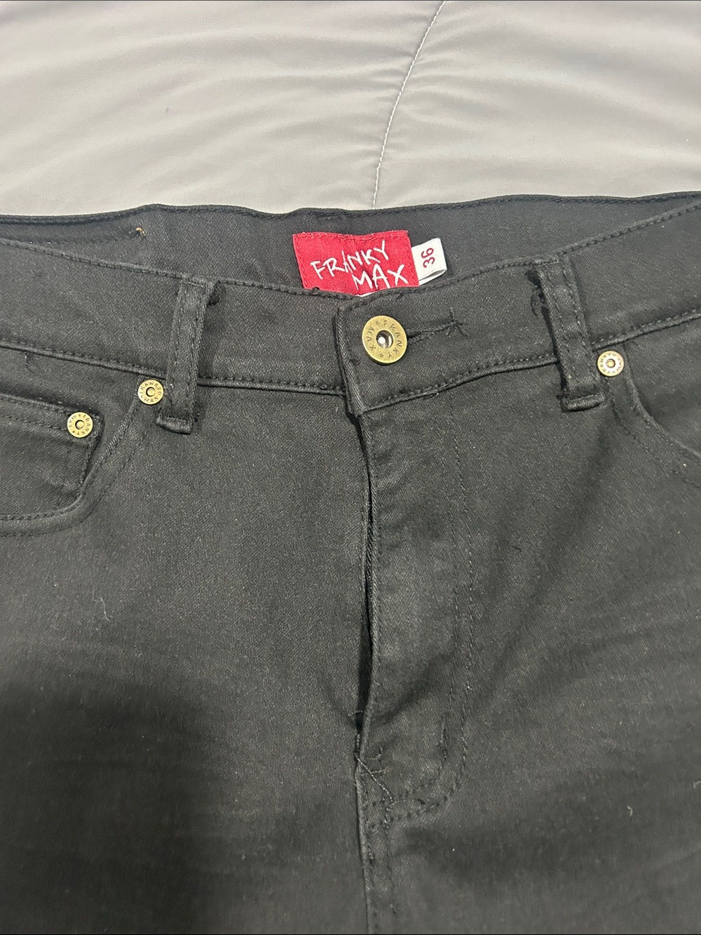 Men’s Slim Black Jeans